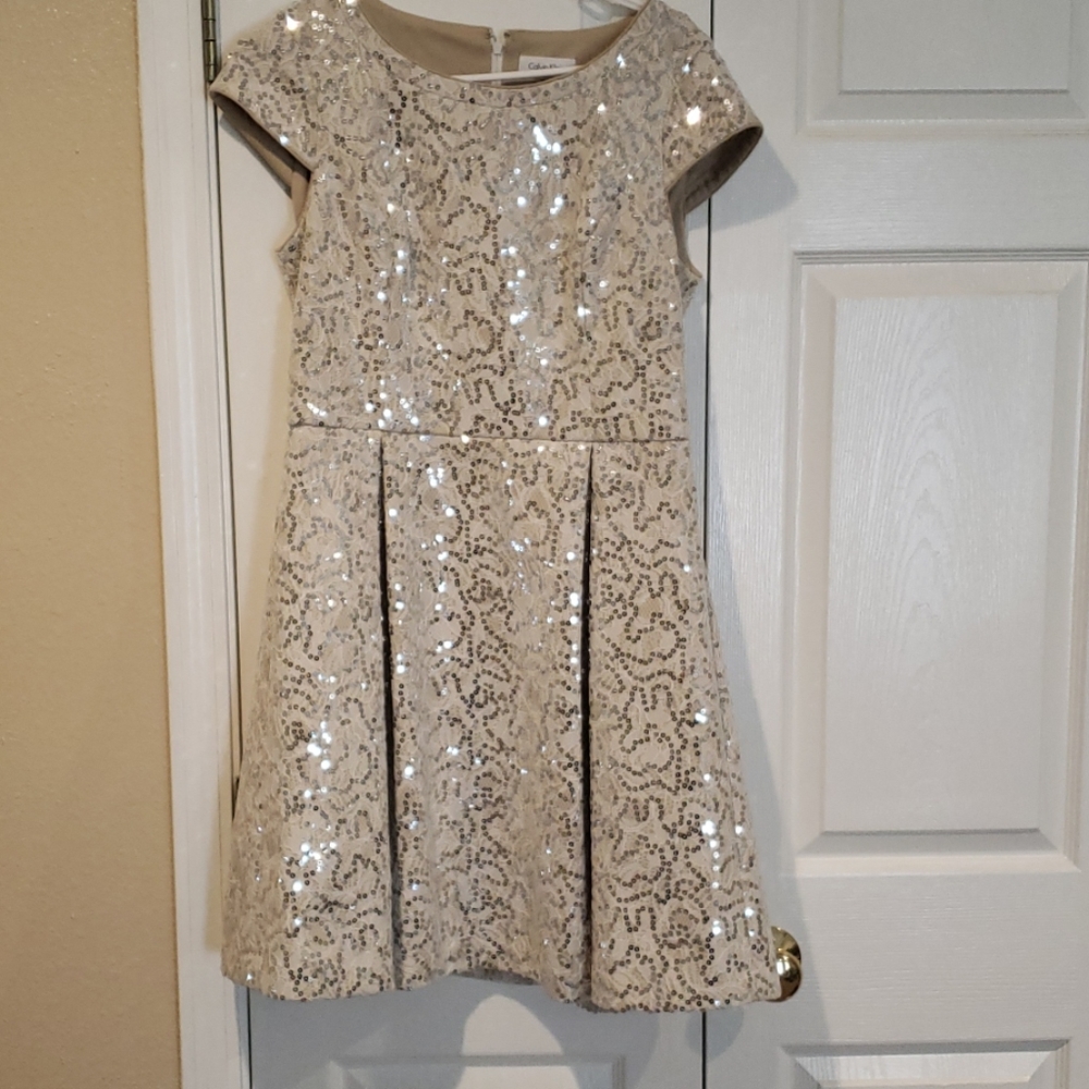 Calvin Klein sequin dress